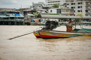 Longtail boat in Bangkok